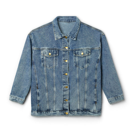 Empowerment Denim Jacket for Women - 'It's Okay to Not Be Okay'
