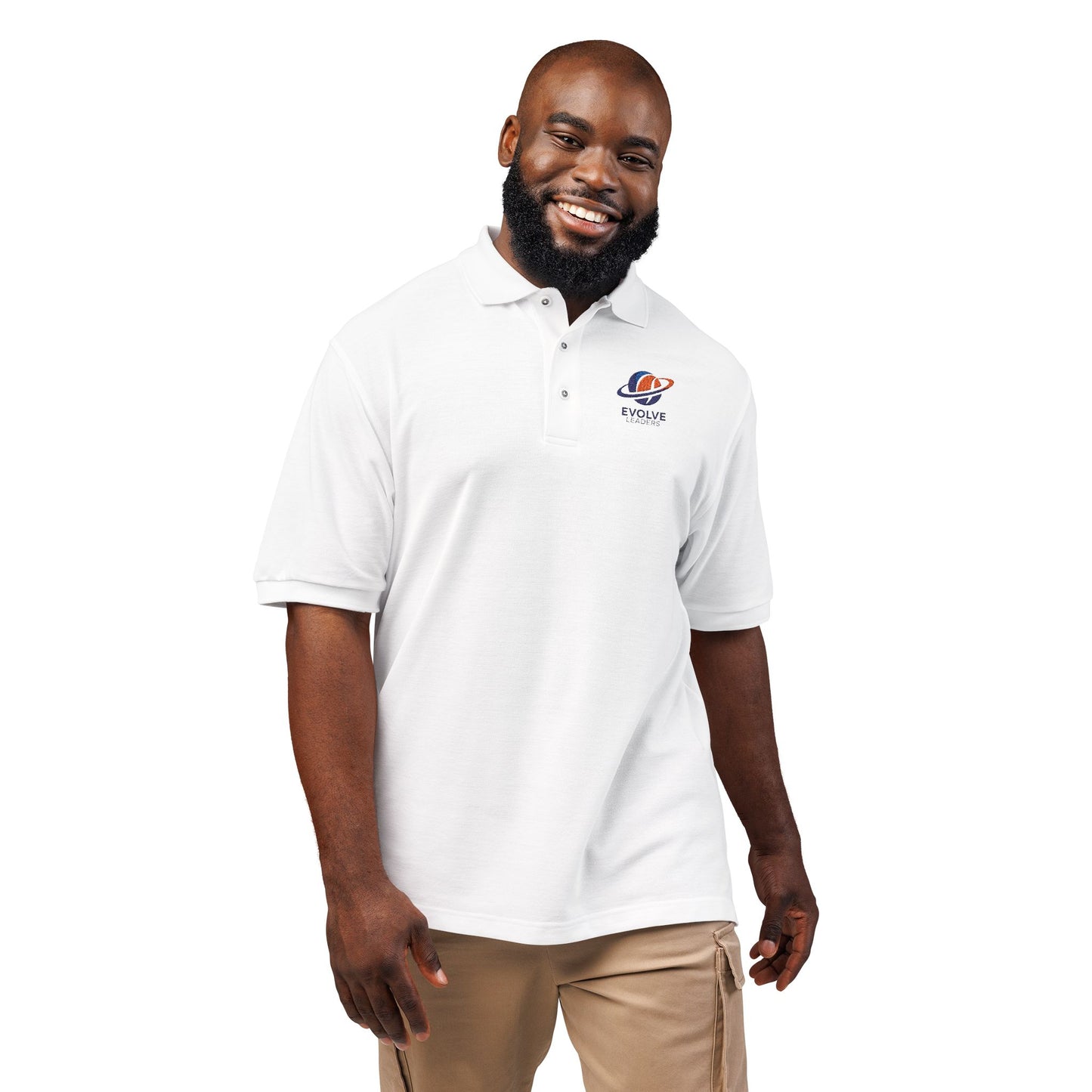 Evolve Leaders Embroidered Unisex Polo Shirt - Stylish and Comfortable Casual Wear
