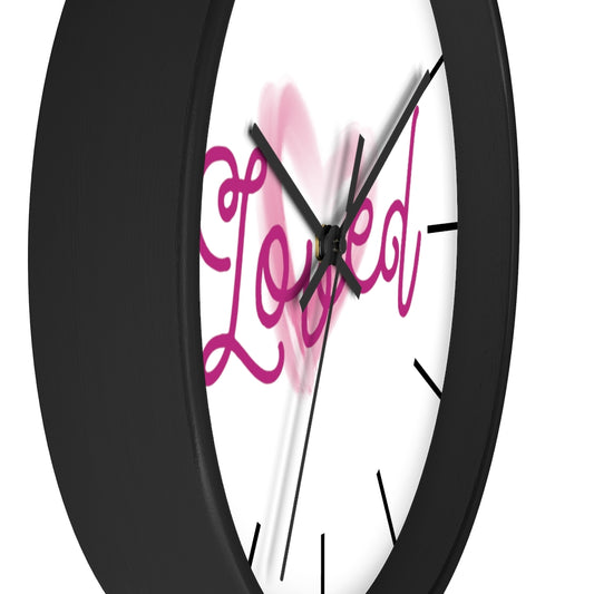 LOVED Wall Clock