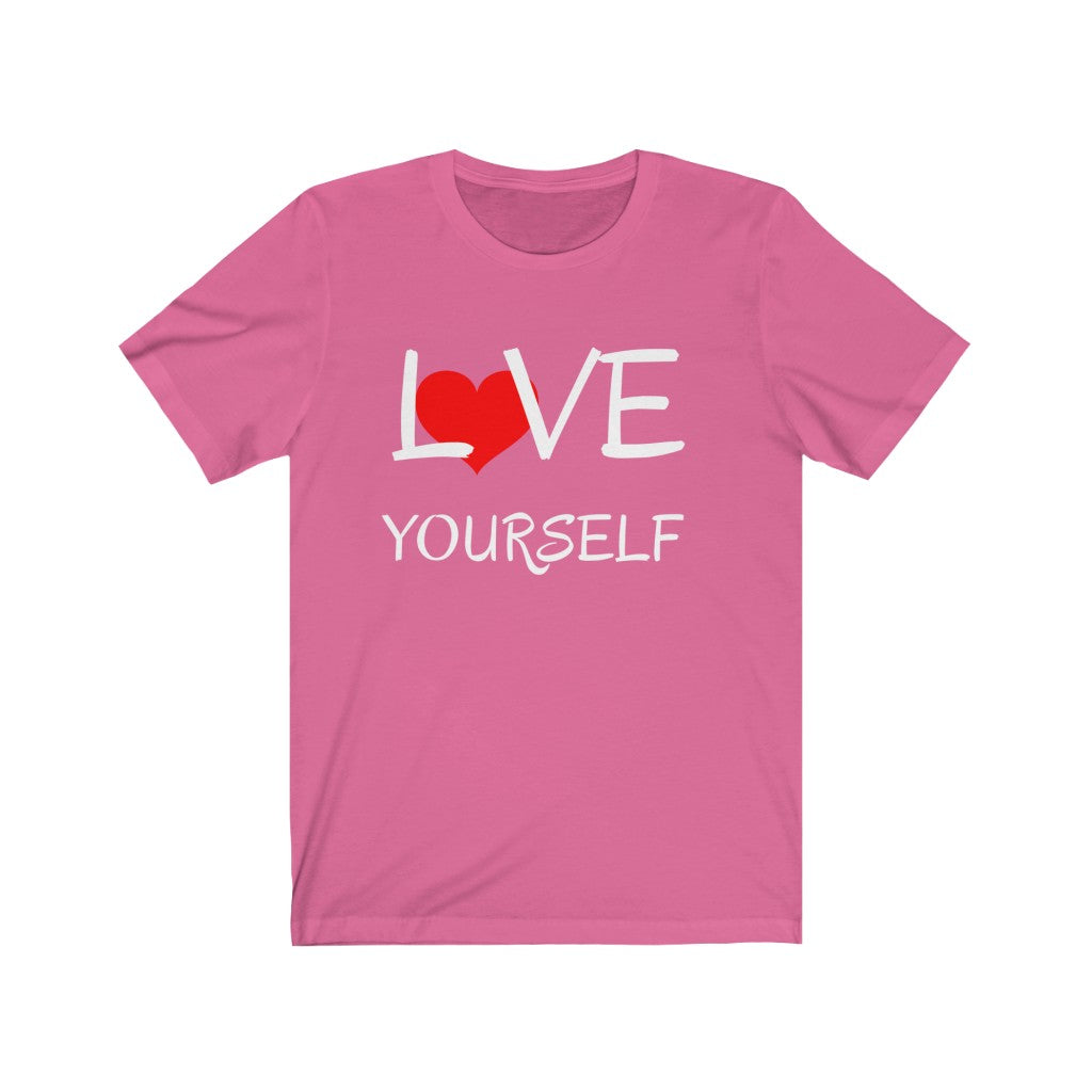 LOVE YOURSELF Unisex Jersey Short Sleeve Tee