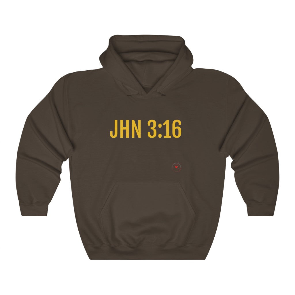 JHN 3:16 Unisex Heavy Blend™ Hooded Sweatshirt