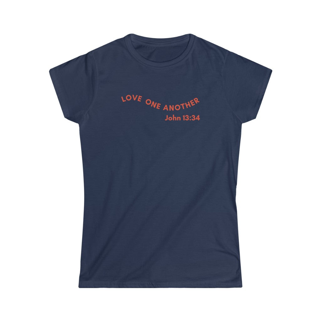 "Love One Another" Women's Softstyle Tee