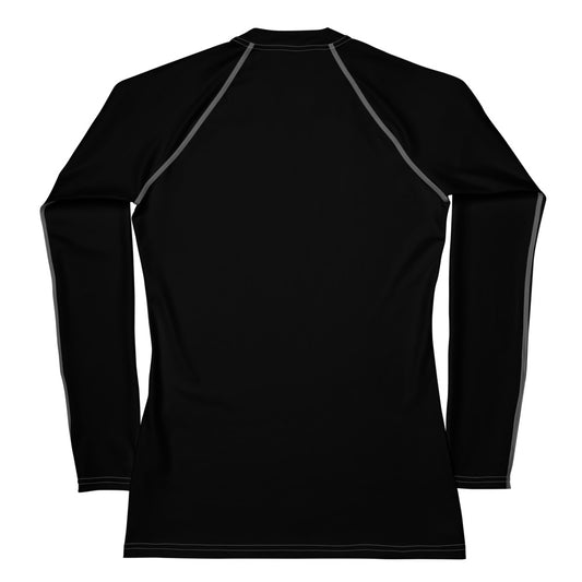 Heart of Gold Women's Long Sleeve Rash Guard Shirt
