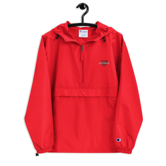 SELF-LOVE Embroidered Champion Packable Jacket