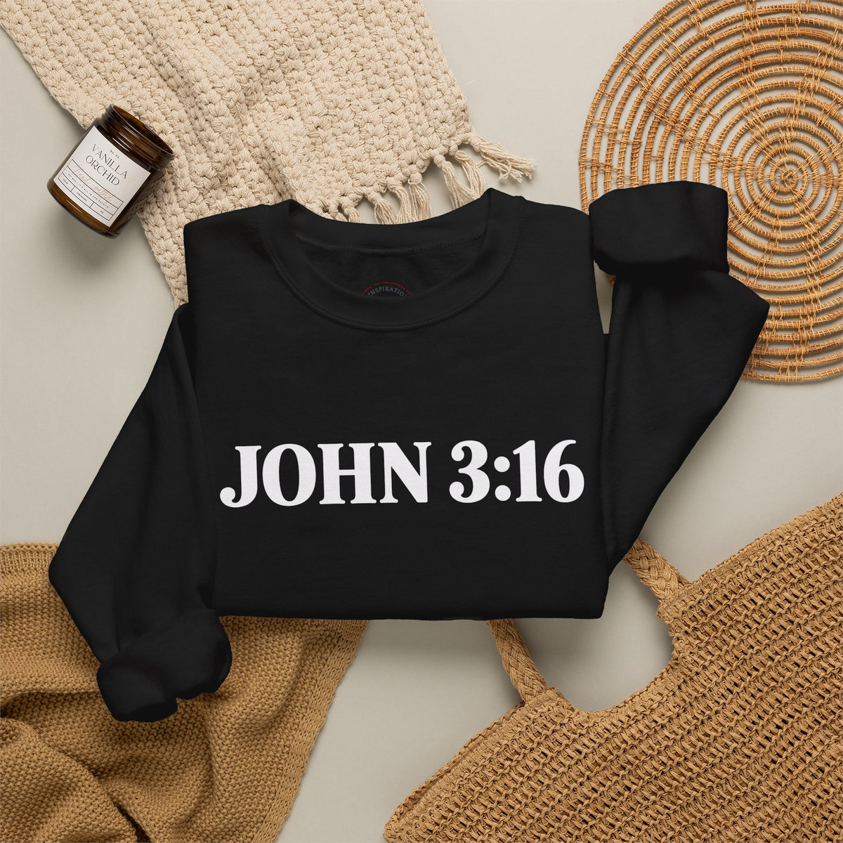 John 3:16 Scripture Sweatshirt