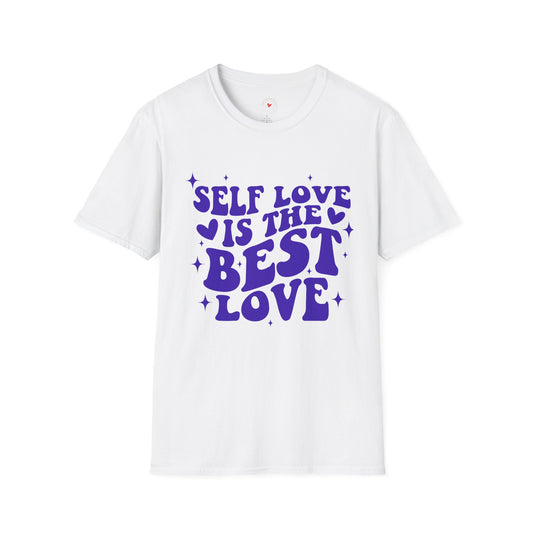 Self-Love Is the Best Love Shirt — Purple Lettering