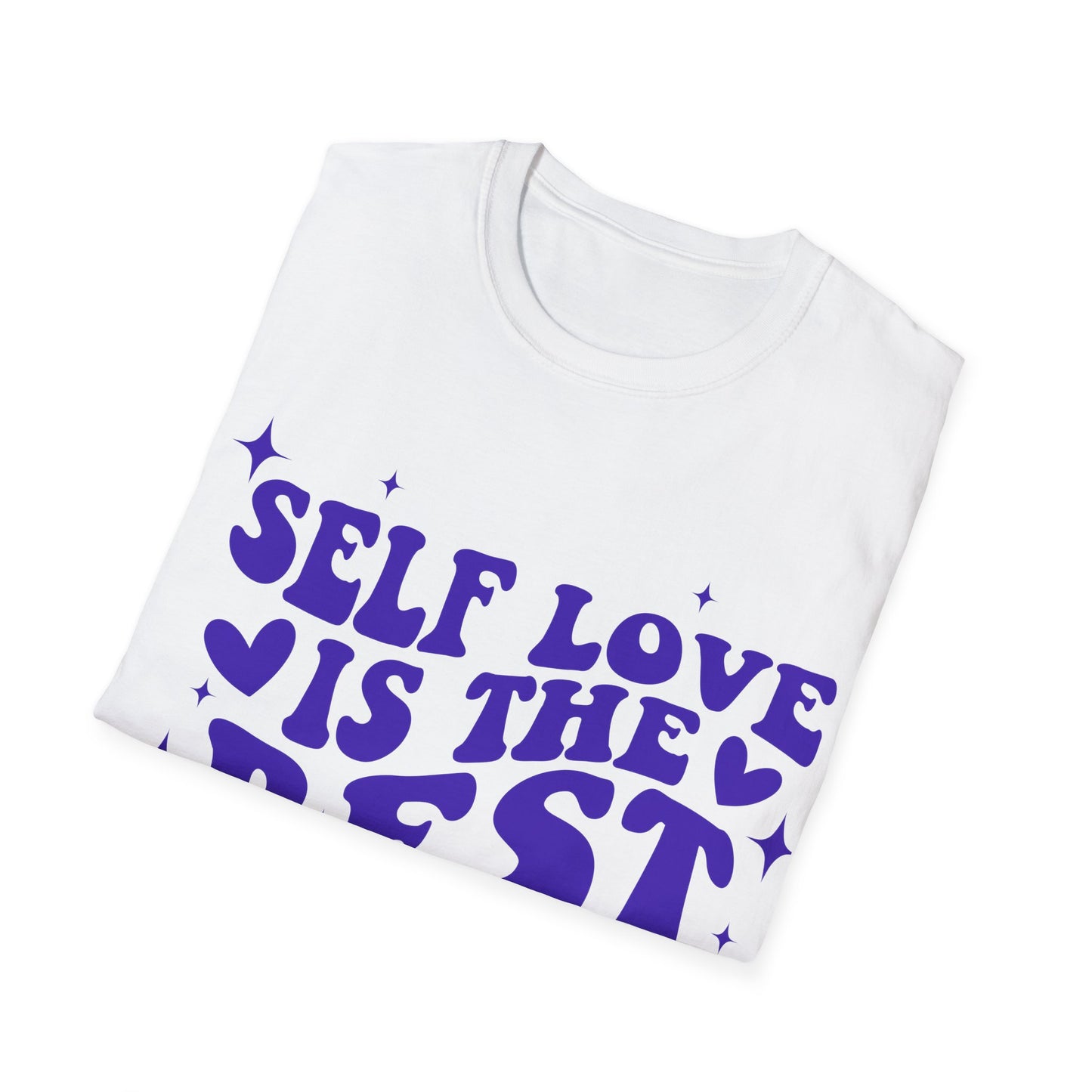 Royal Radiance: Self-Love Is The Best Love Unisex Softstyle T-Shirt