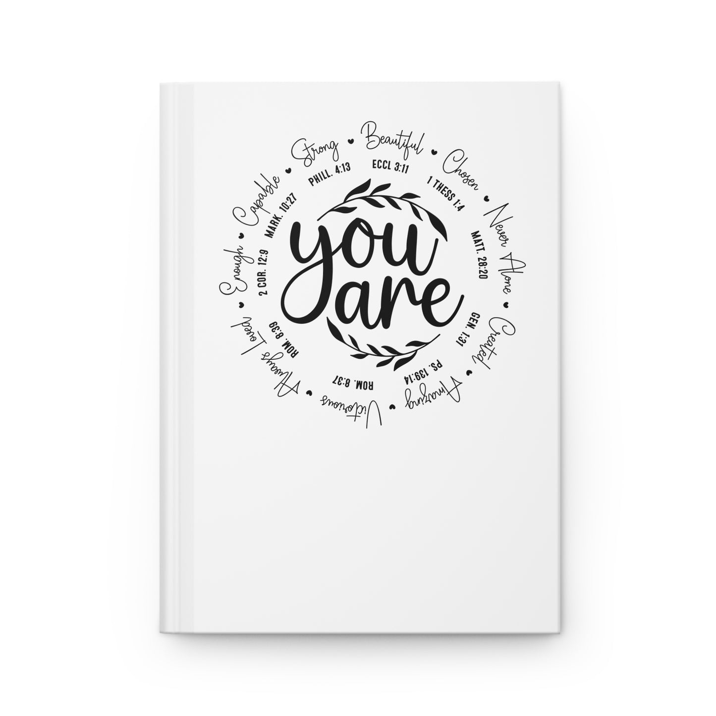 Inspirational Hardcover Journal - "You Are" Affirmations