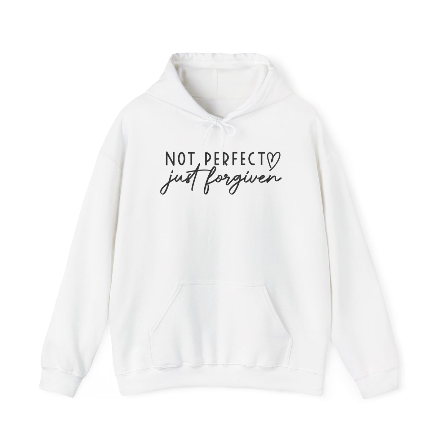 Hooded Redemption: Not Perfect, Just Forgiven Unisex Sweatshirt