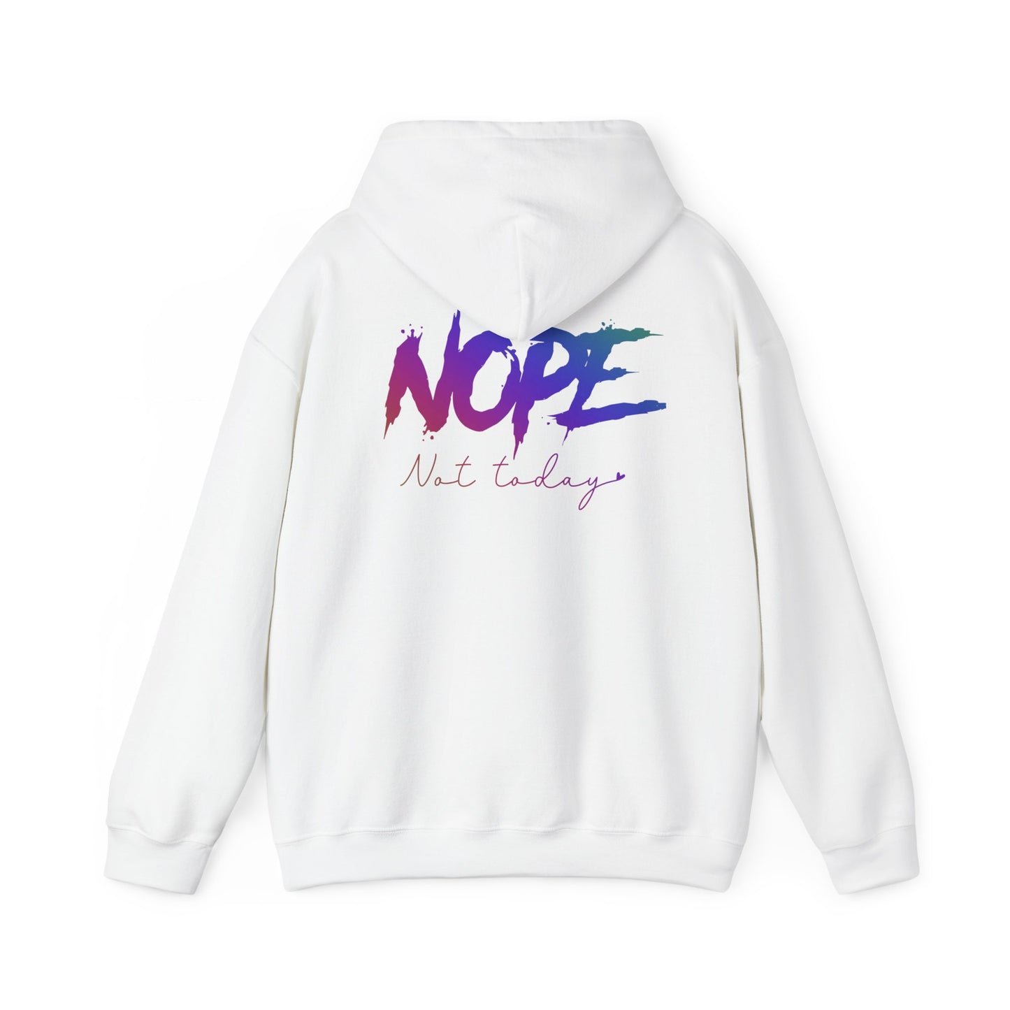 The "Not Today" Hoodie Unisex Heavy Blend™