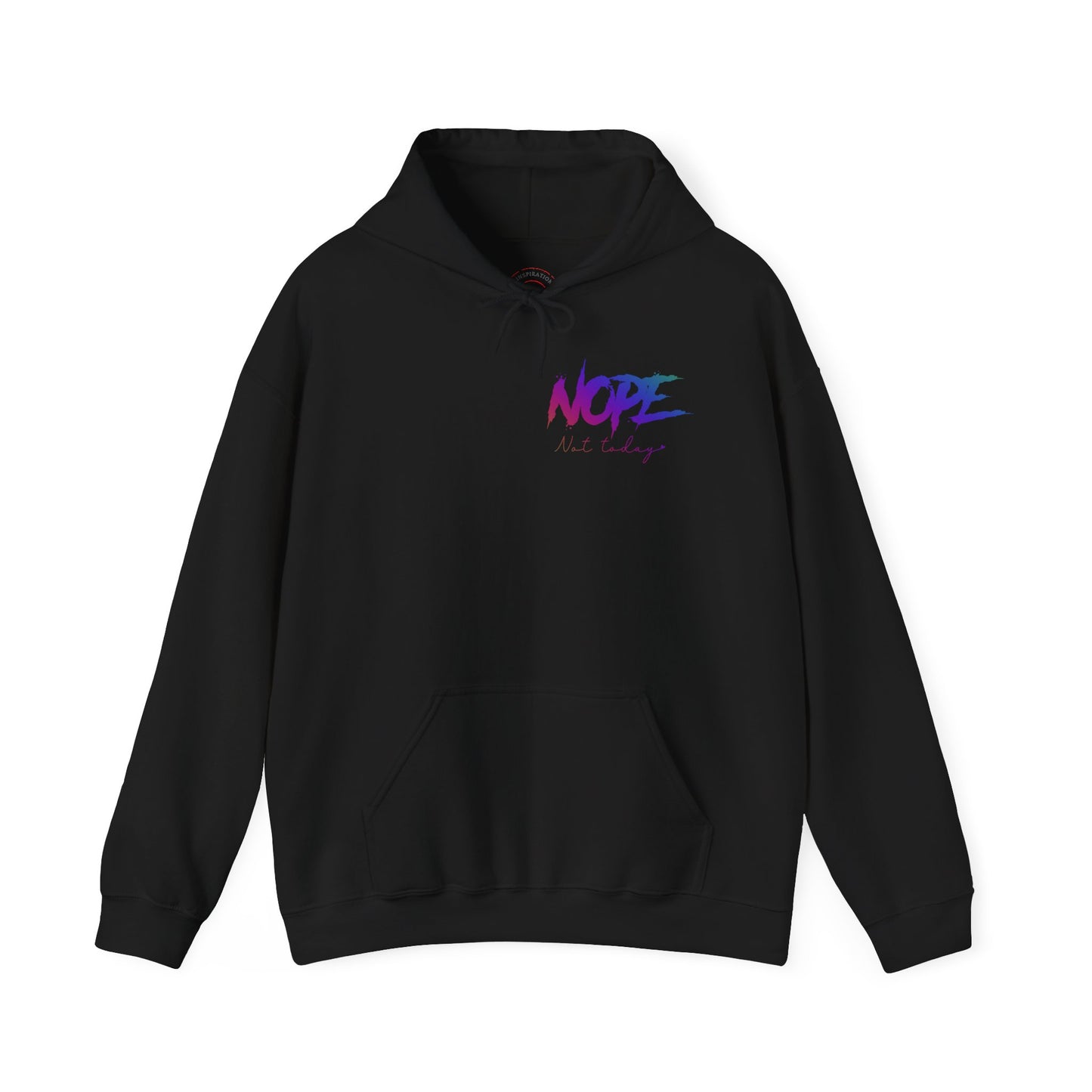 The "Not Today" Hoodie Unisex Heavy Blend™