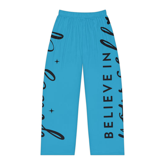 Inspirational Pajama Pants - Women's Believe in Yourself Design