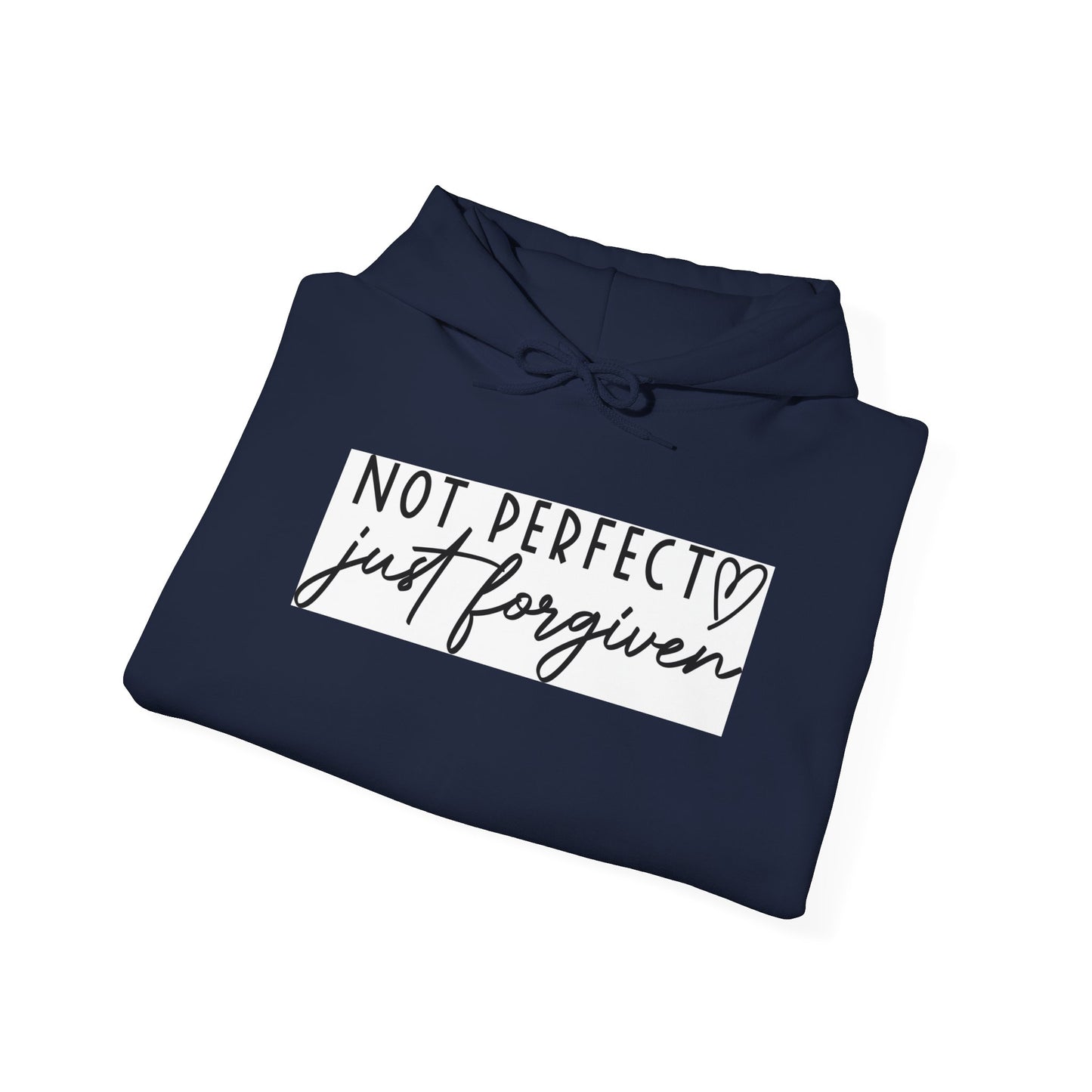 Hooded Redemption: Not Perfect, Just Forgiven Unisex Sweatshirt