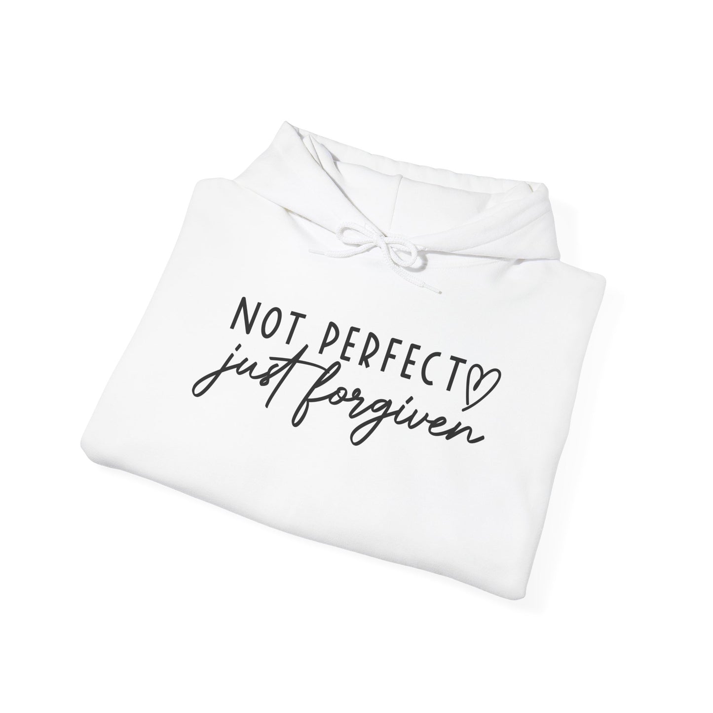 Hooded Redemption: Not Perfect, Just Forgiven Unisex Sweatshirt