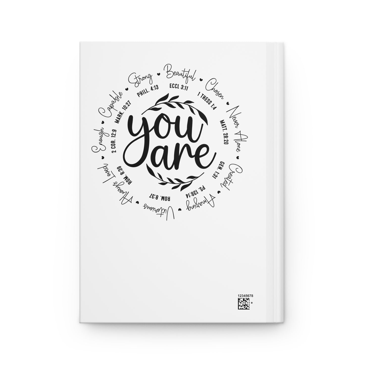 Inspirational Hardcover Journal - "You Are" Affirmations