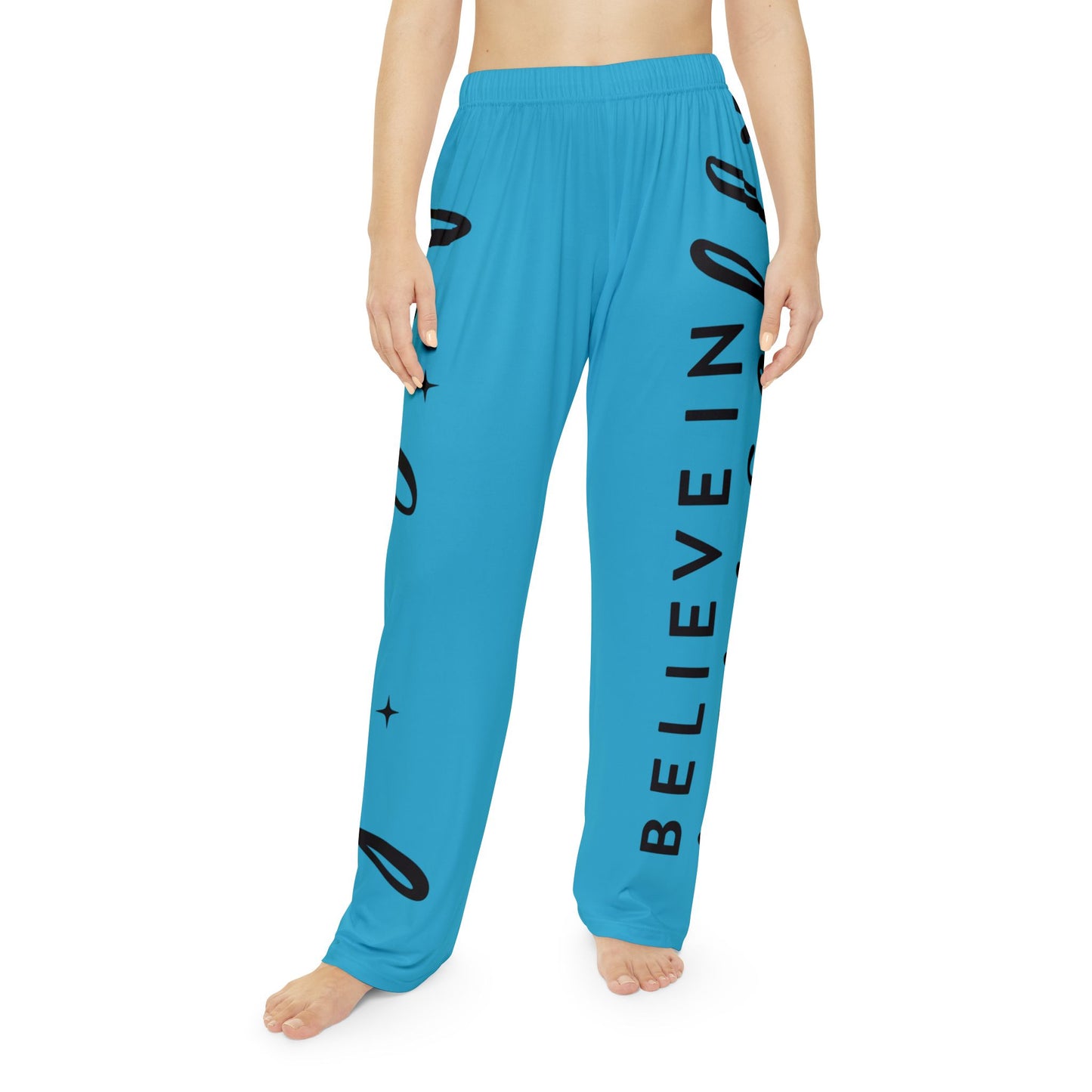 Inspirational Pajama Pants - Women's Believe in Yourself Design