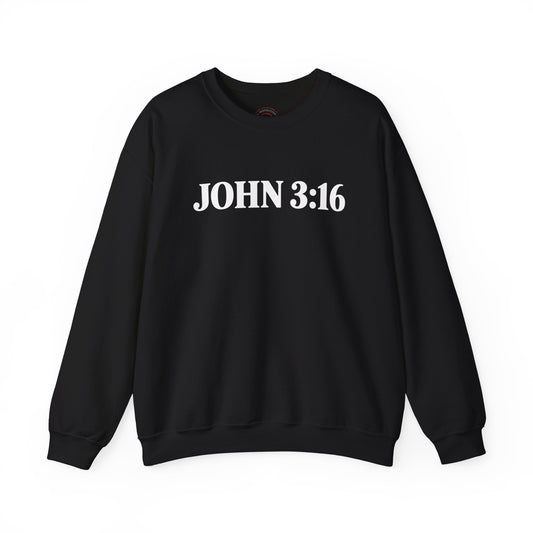 John 3:16 Scripture Sweatshirt