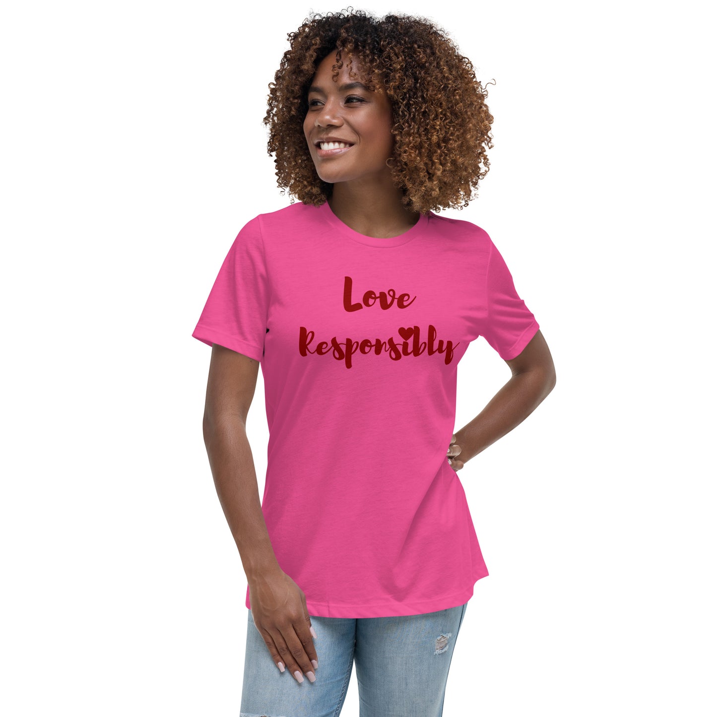 Women's Love Responsibly Relaxed T-Shirt
