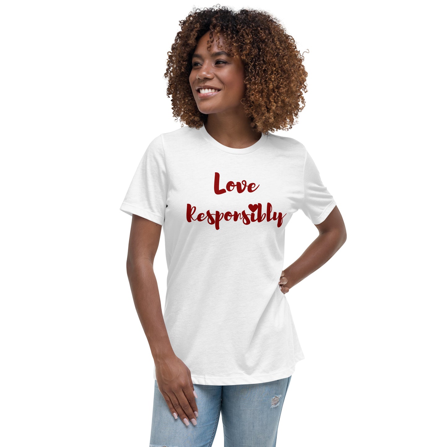 Women's Love Responsibly Relaxed T-Shirt