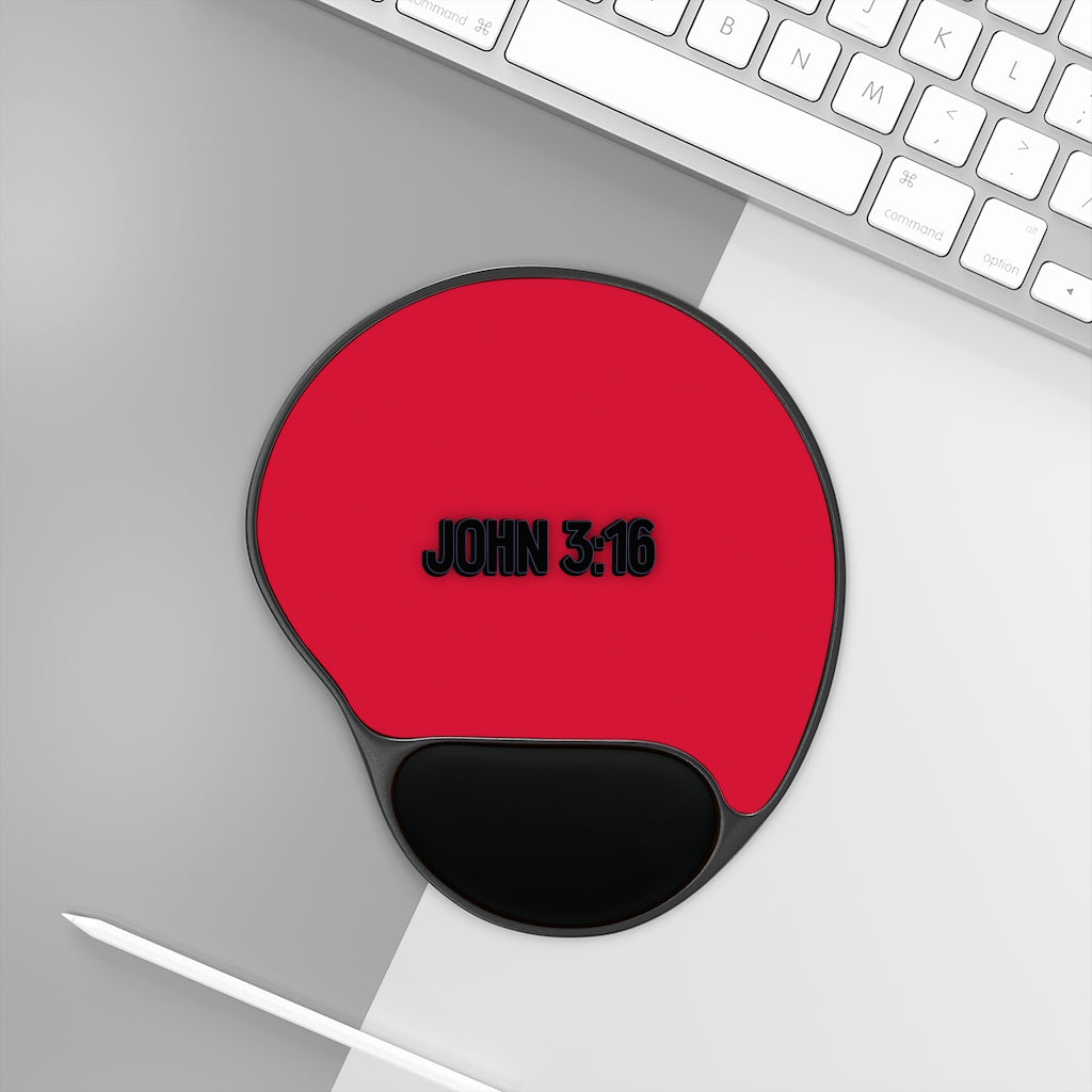 John 3:16 Mouse Pad With Wrist Rest
