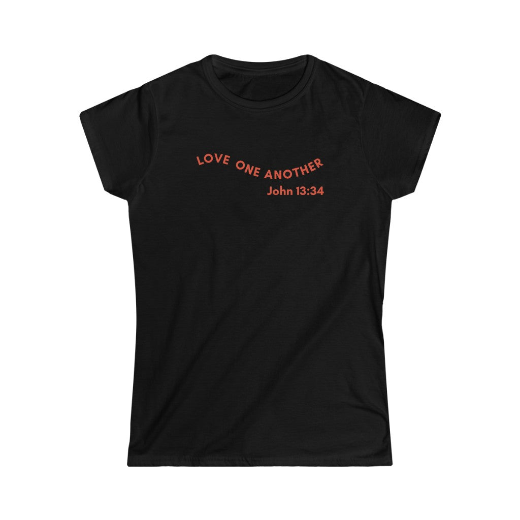 "Love One Another" Women's Softstyle Tee