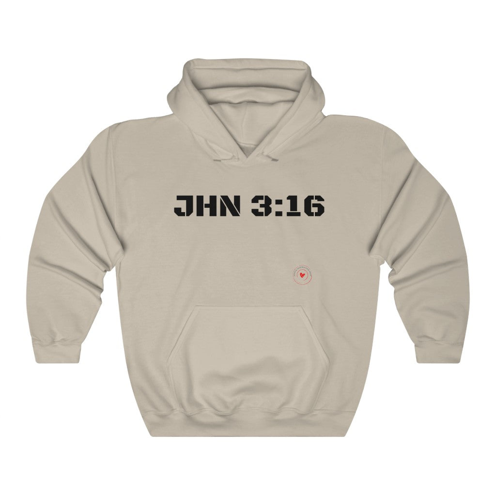 JHN 3:16 Unisex Heavy Blend™ Hooded Sweatshirt