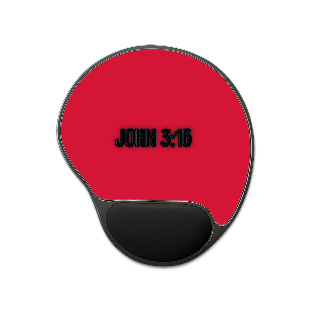 John 3:16 Mouse Pad With Wrist Rest