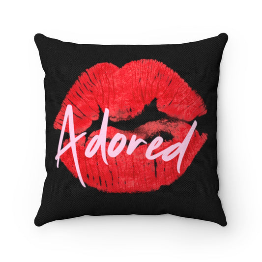 Adored Polyester Square Pillow