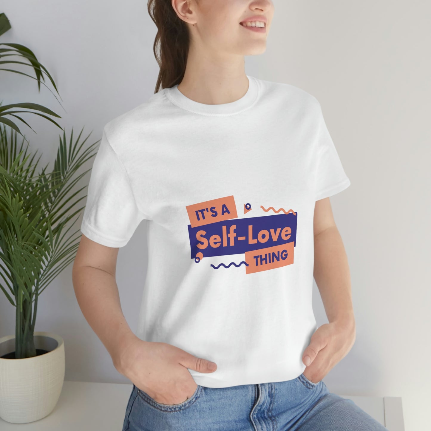 "It's A Self-Love Thing" Unisex Short Sleeve Tee