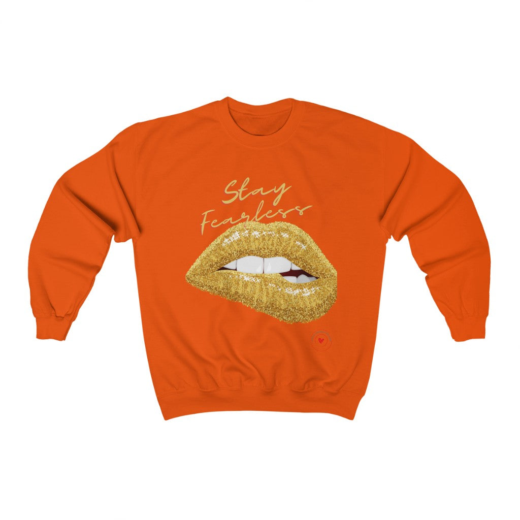 STAY FEARLESS Women's Heavy Blend™ Crewneck Sweatshirt