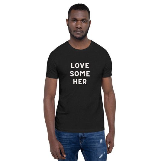 Men's Couple "Love Some Her" Short-Sleeve T-Shirt