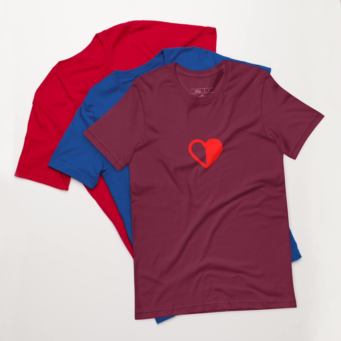 Half-Hearted Couples Short-Sleeve Unisex T-Shirt