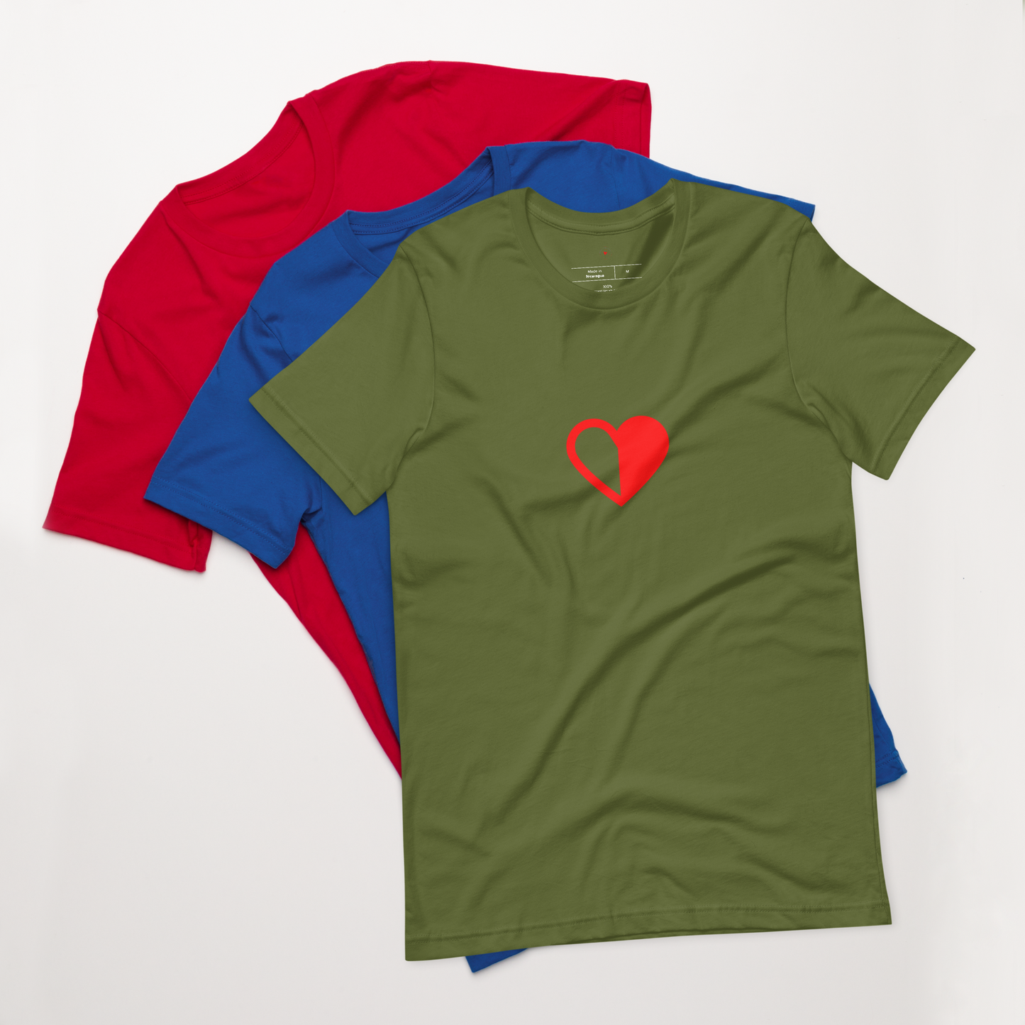 Half-Hearted Couples Short-Sleeve Unisex T-Shirt